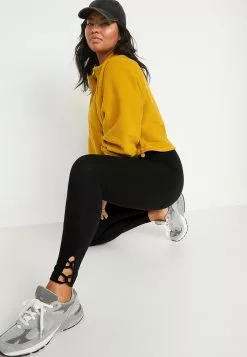 Old Navy Hi Rise Ankle Criss Cross Leggings -Cykler Salgsbutik old navy 3278 9593595 4