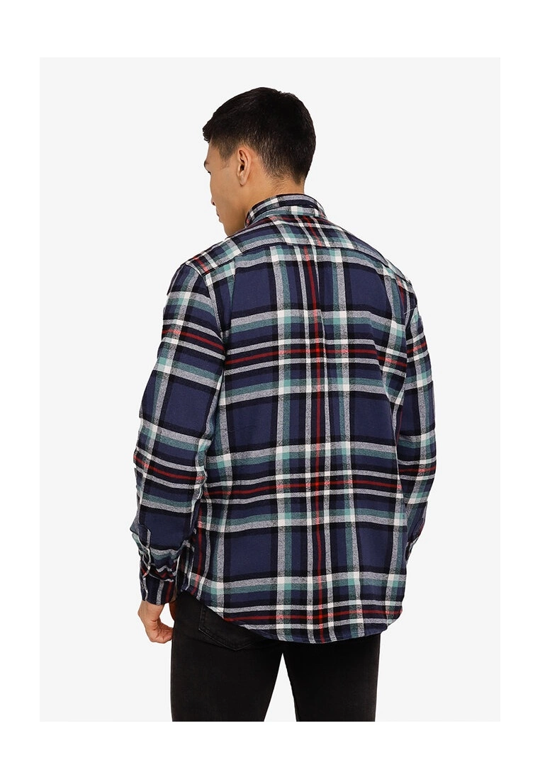 Old Navy Plaid Flannel Shirt 4 Old Navy Plaid Flannel Shirt - Billede 2