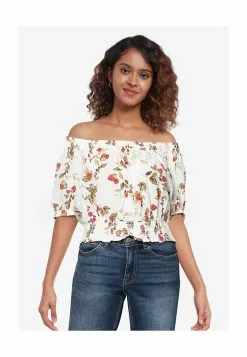 Old Navy Bubble Smocked Waist Top