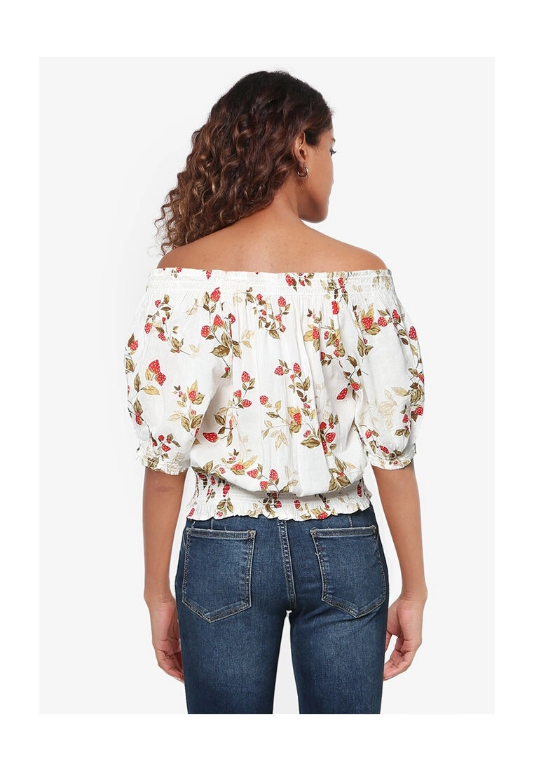 Old Navy Bubble Smocked Waist Top 4 Old Navy Bubble Smocked Waist Top - Billede 2