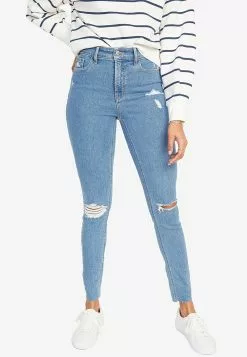 Old Navy High Rise Rockstar Medium Destroy Jeans