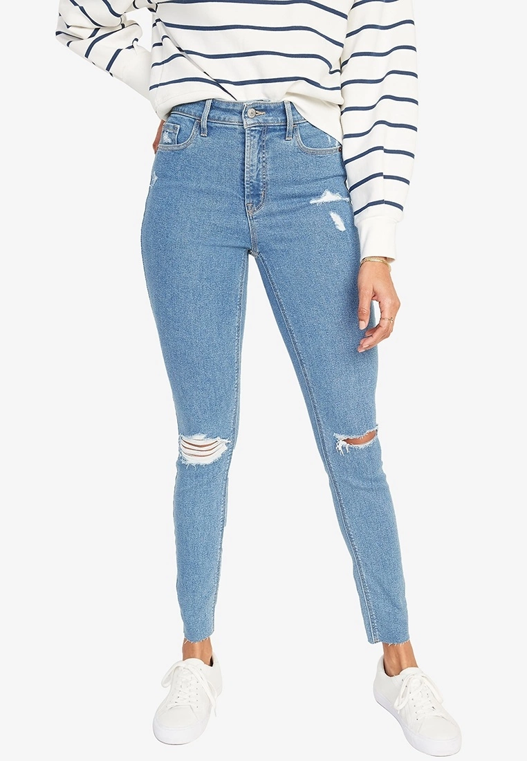Old Navy High Rise Rockstar Medium Destroy Jeans 3 Old Navy High Rise Rockstar Medium Destroy Jeans