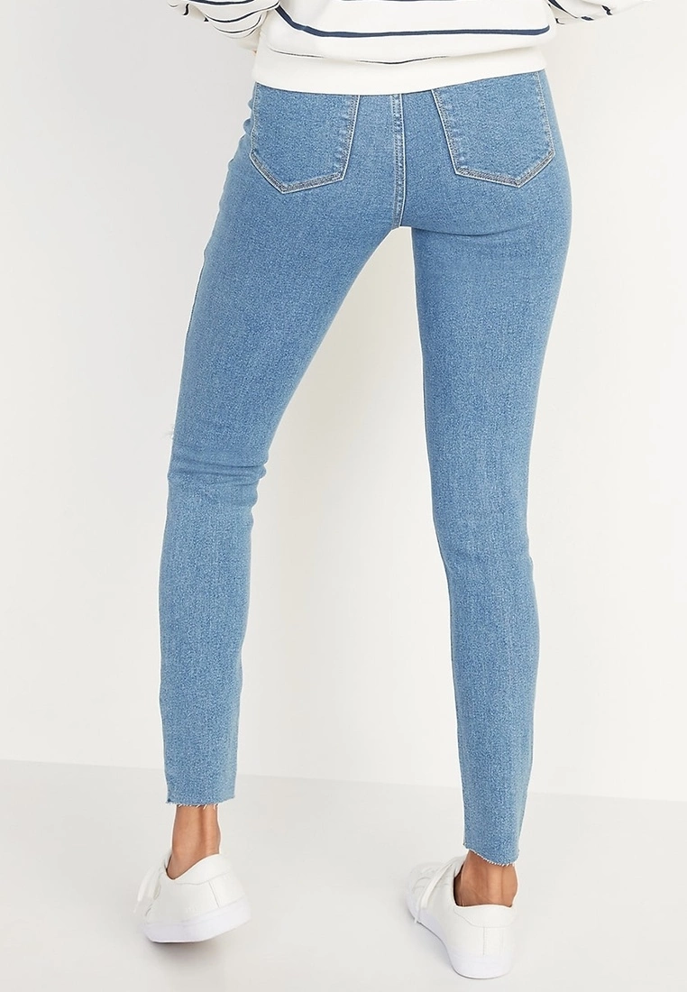 Old Navy High Rise Rockstar Medium Destroy Jeans 4 Old Navy High Rise Rockstar Medium Destroy Jeans - Billede 2