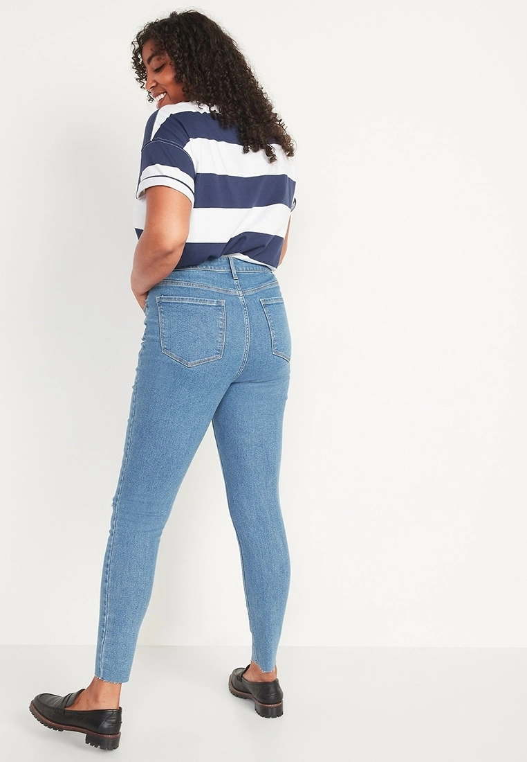 Old Navy High Rise Rockstar Medium Destroy Jeans 7 Old Navy High Rise Rockstar Medium Destroy Jeans - Billede 5