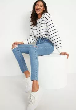 Old Navy High Rise Rockstar Medium Destroy Jeans 16 Old Navy High Rise Rockstar Medium Destroy Jeans -Cykler Salgsbutik old navy 3484 9818416 7