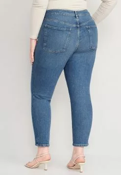 Old Navy Og Straight Medium Wash -Cykler Salgsbutik old navy 3601 7437995 6