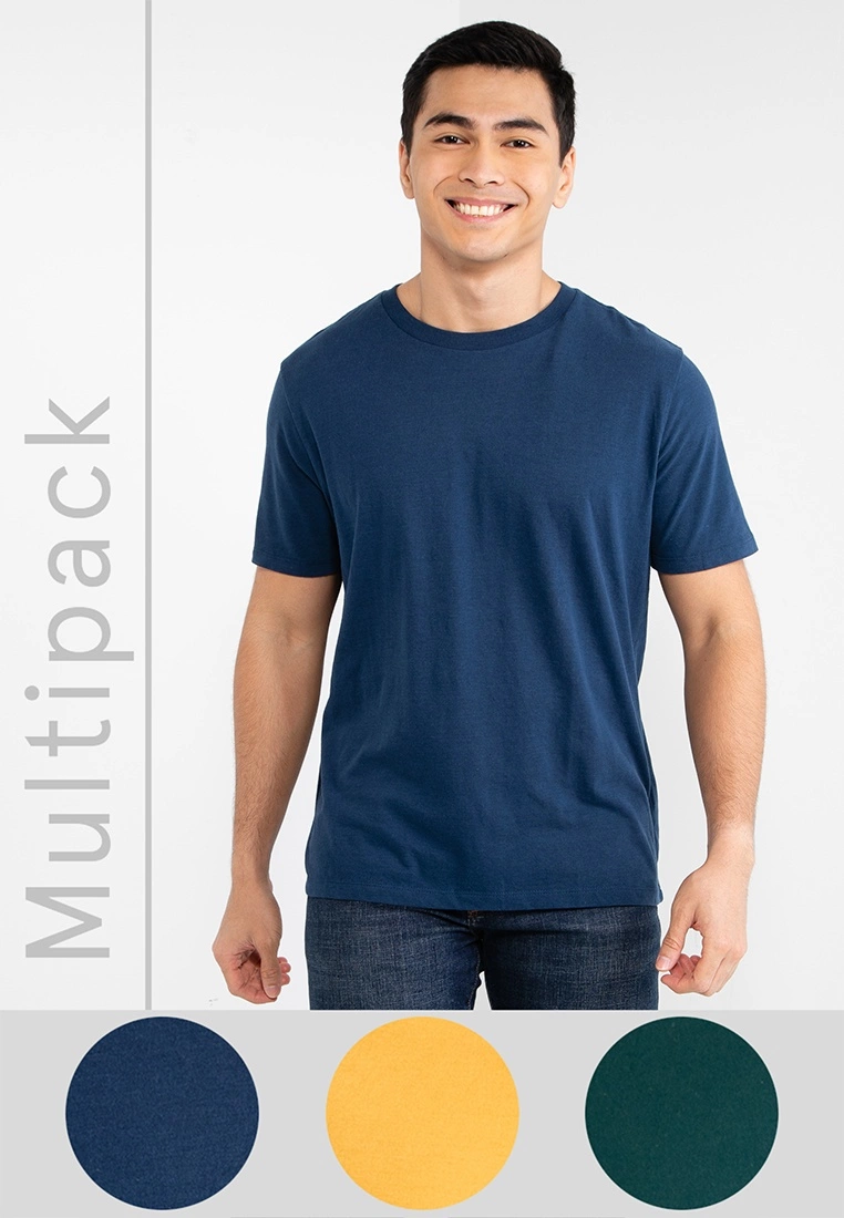 Old Navy 3-Pack Soft-Washed Crew-Neck T-Shirts 3 Old Navy 3-Pack Soft-Washed Crew-Neck T-Shirts