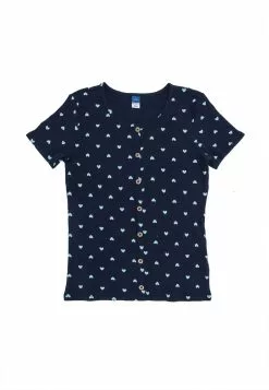 Old Navy Rib Button Top
