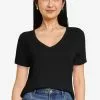Old Navy Luxe V-Neck T-Shirt 2 Old Navy Luxe V-Neck T-Shirt -Cykler Salgsbutik old navy 3716 2678395 1