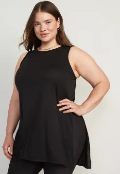 Old Navy Sl Ul Jersey High Slit Tunic -Cykler Salgsbutik old navy 3734 1469326 6