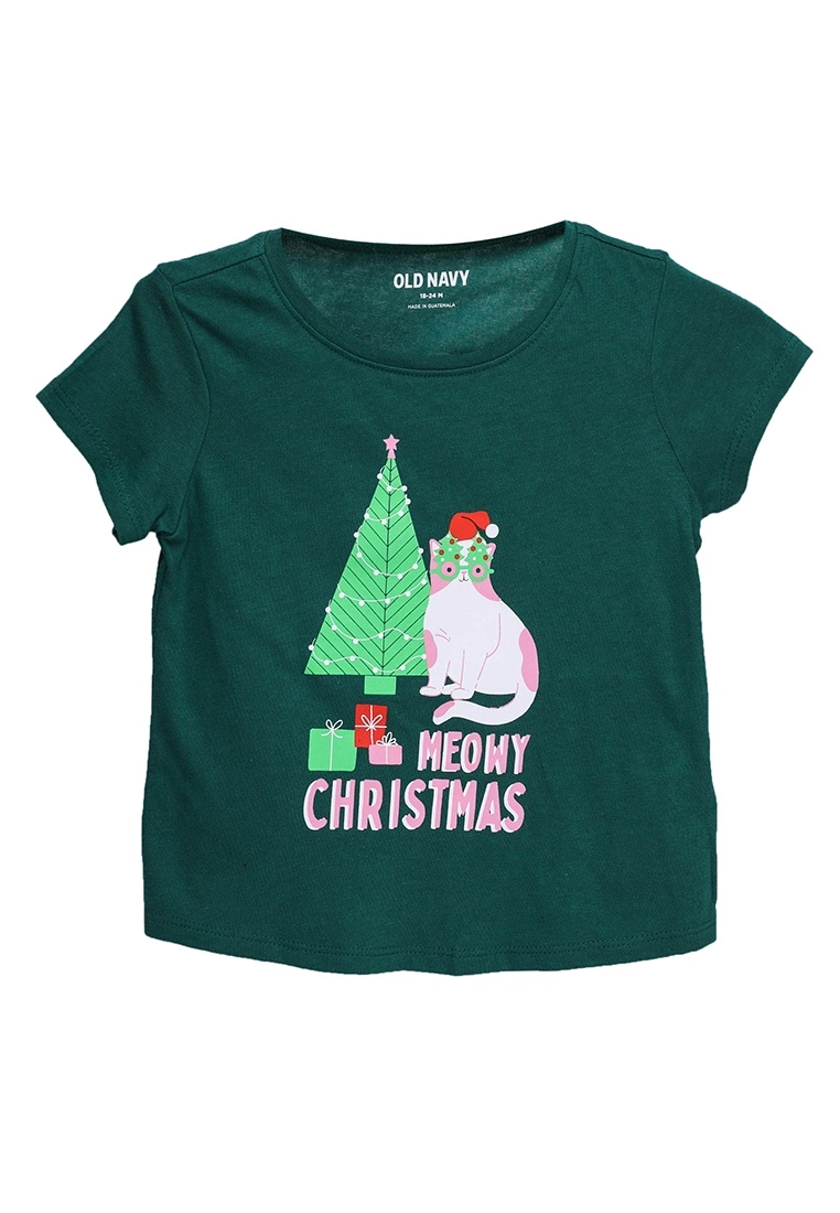 Old Navy Short Sleeves Holiday Graphic Tee 3 Old Navy Short Sleeves Holiday Graphic Tee