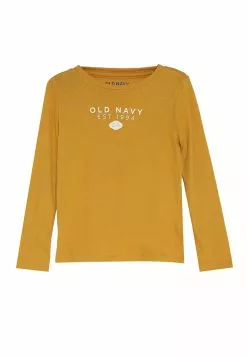 Old Navy Softest Long-Sleeve Logo-Graphic T-Shirt