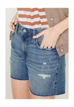 Old Navy 5" Inseam High Waisted Slouchy Straight Cut Off Non Stretch Denim Shorts -Cykler Salgsbutik old navy 3804 7575626 3