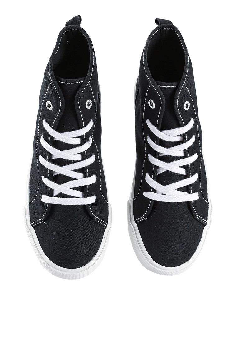 Old Navy Canvas High Top Sneakers 6 Old Navy Canvas High Top Sneakers - Billede 4