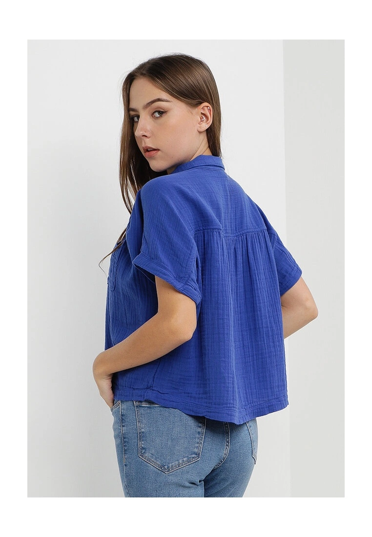 Old Navy Short-Sleeve Loose Shirt 4 Old Navy Short-Sleeve Loose Shirt - Billede 2