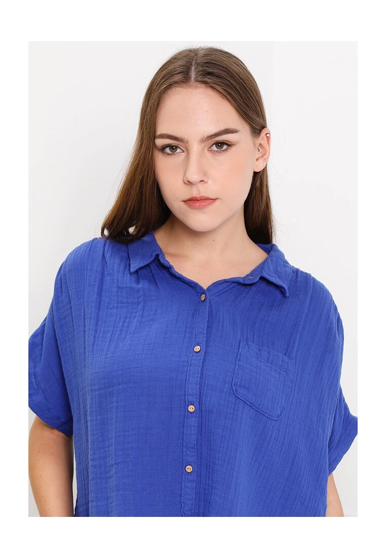 Old Navy Short-Sleeve Loose Shirt 9 Old Navy Short-Sleeve Loose Shirt - Billede 7