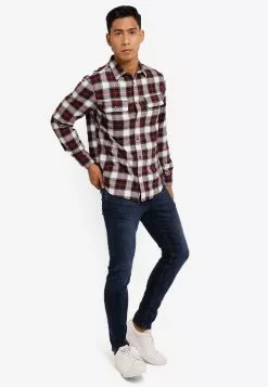 Old Navy Ls Reg Fit Flannel -Cykler Salgsbutik old navy 4205 8481106 4