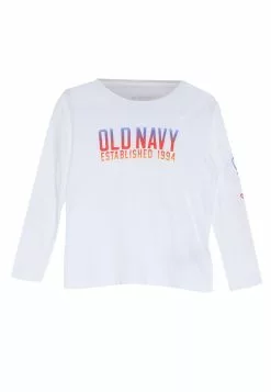Old Navy Softest Long-Sleeve Logo-Graphic T-Shirt