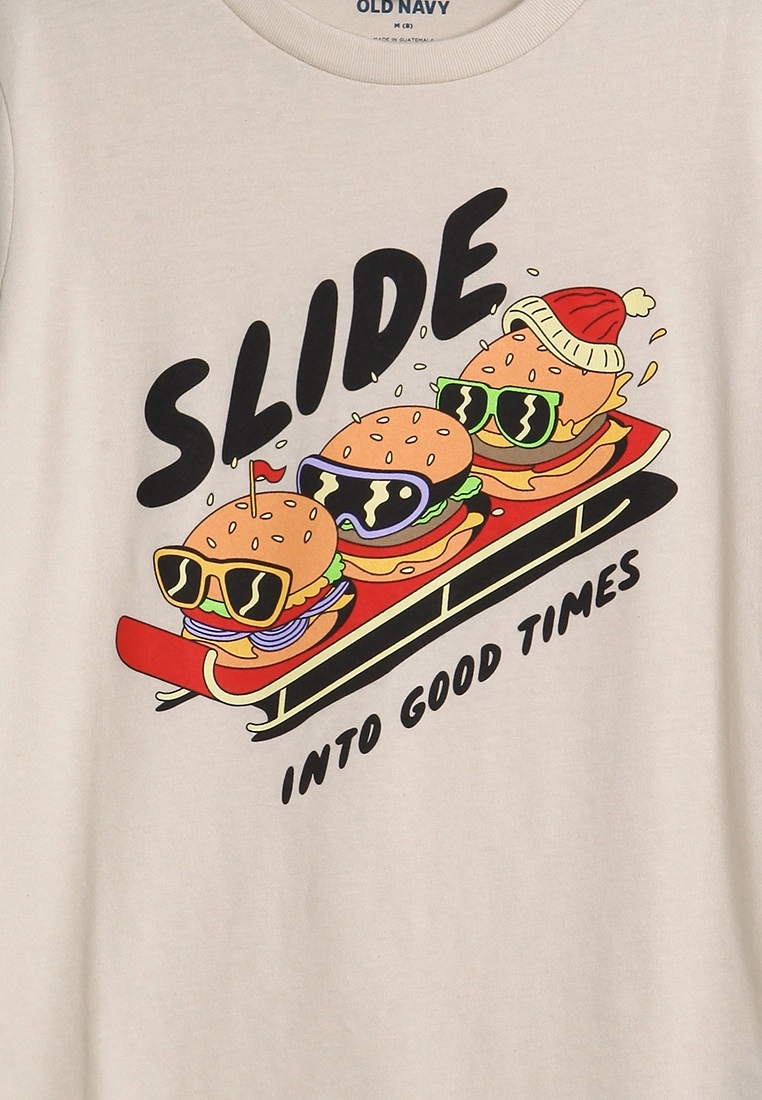 Old Navy Crew-Neck Graphic T-Shirt 5 Old Navy Crew-Neck Graphic T-Shirt - Billede 3