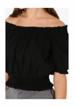 Old Navy Smocked Seersucker Puff Sleeves Top -Cykler Salgsbutik old navy 4251 0955706 3