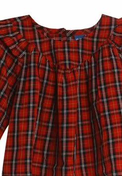 Old Navy Plaid Top -Cykler Salgsbutik old navy 4289 1702936 3