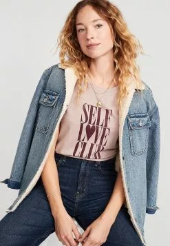 Old Navy EveryWear Slub-Knit Holiday Graphic T-Shirt -Cykler Salgsbutik old navy 4482 2739736 7