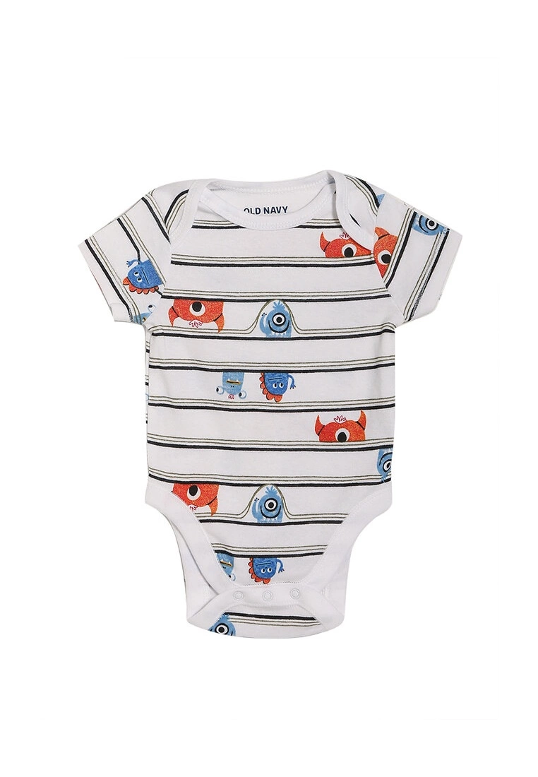 Old Navy Baby Printed Short-Sleeves Bodysuit 3 Old Navy Baby Printed Short-Sleeves Bodysuit