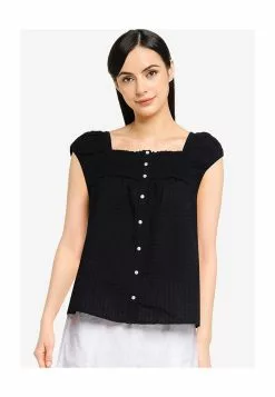 Old Navy Fluttered Sleeves Buttoned Front Blouse