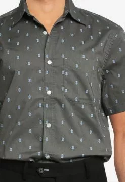 Old Navy Printed Built-In Flex Everyday Short-Sleeve Shirt -Cykler Salgsbutik old navy 4594 3933006 3