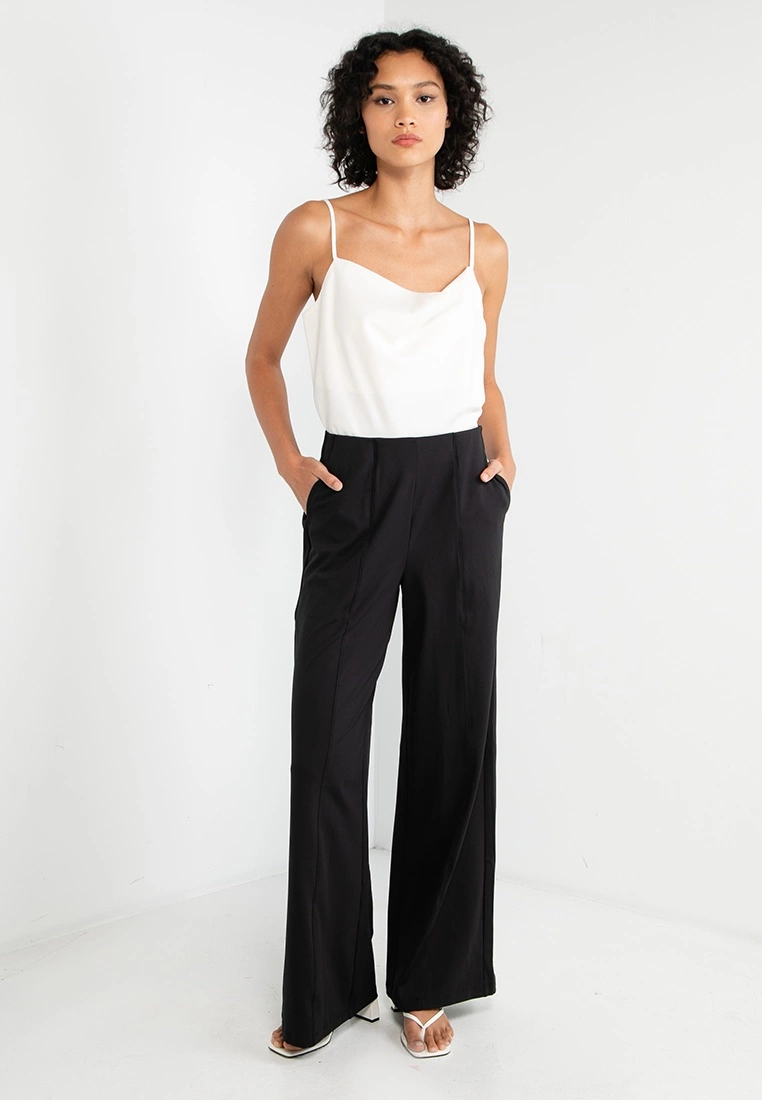 Old Navy Powersoft City Wide Leg Pants 6 Old Navy Powersoft City Wide Leg Pants - Billede 4