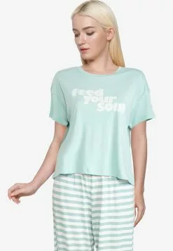 Old Navy Sunday Sleep Cropped Lounge T-Shirt