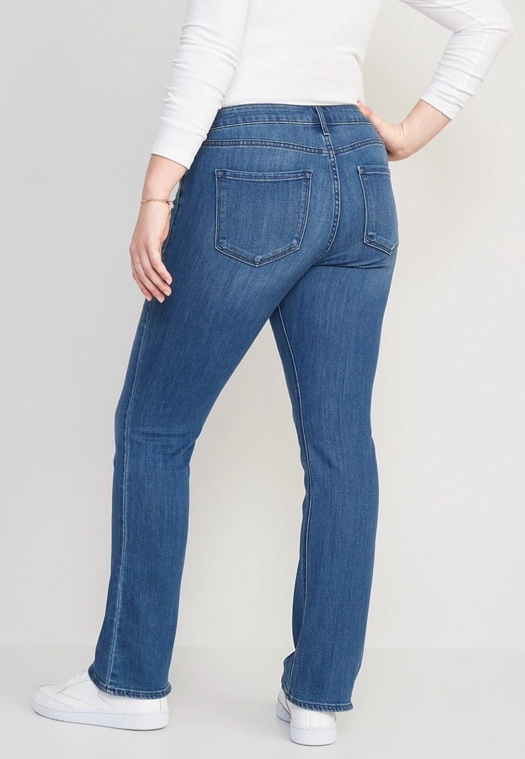 Old Navy Mid-Rise Medium-Wash Boot-Cut Jeans 7 Old Navy Mid-Rise Medium-Wash Boot-Cut Jeans - Billede 5