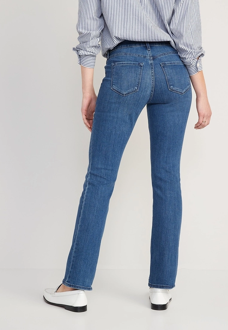 Old Navy Mid-Rise Medium-Wash Boot-Cut Jeans 8 Old Navy Mid-Rise Medium-Wash Boot-Cut Jeans - Billede 6