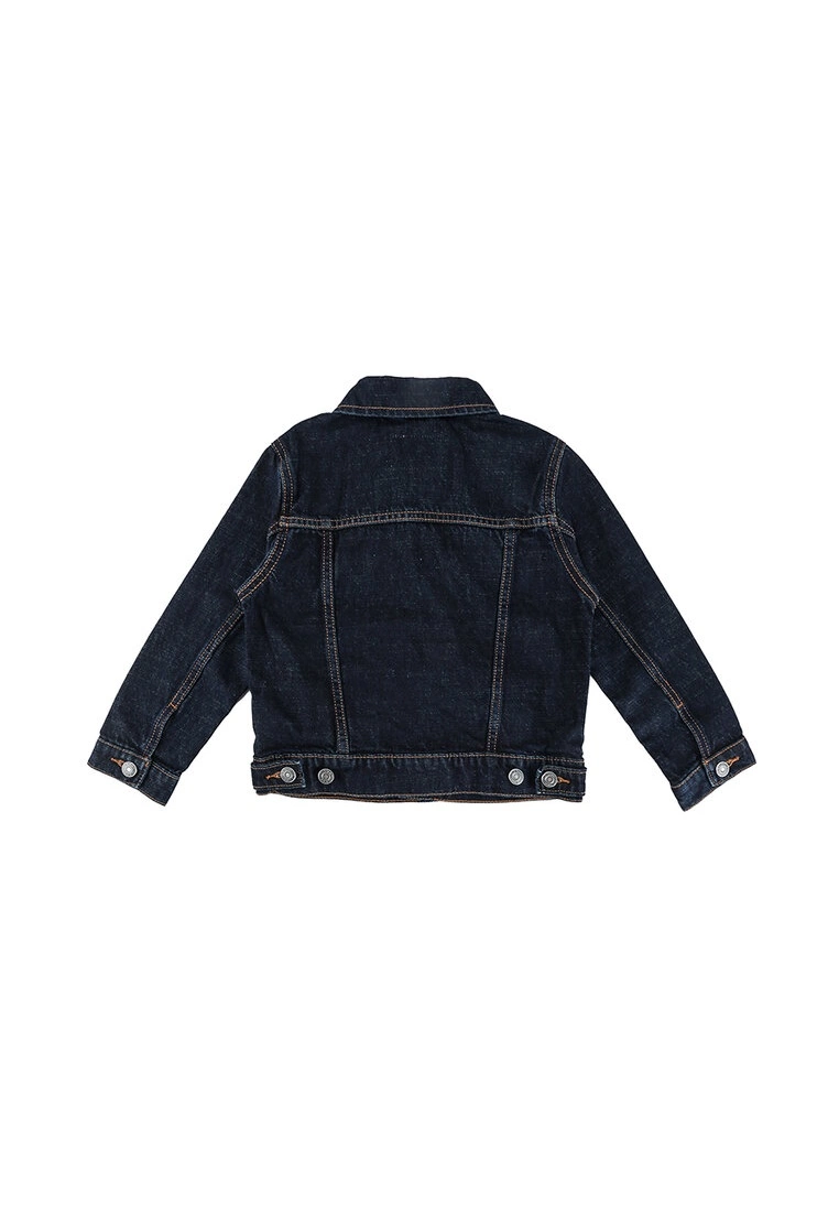 Old Navy Denim Trucker Jacket 4 Old Navy Denim Trucker Jacket - Billede 2