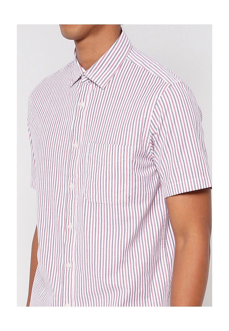 Old Navy Everyday Oxford Stripes Shirt 5 Old Navy Everyday Oxford Stripes Shirt - Billede 3