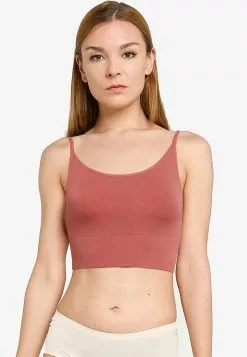 Old Navy Rib-Knit Seamless Cami Bralette