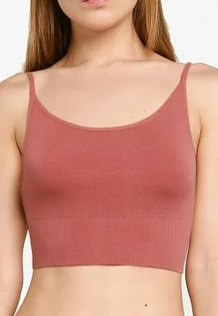 Old Navy Rib-Knit Seamless Cami Bralette -Cykler Salgsbutik old navy 4852 4211795 3