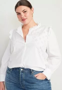 Old Navy Cutwork Top -Cykler Salgsbutik old navy 4854 4612936 3