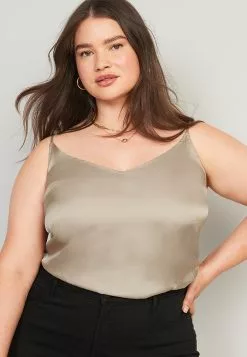 Old Navy V-Neck Satin Cami Top -Cykler Salgsbutik old navy 4862 1149736 6