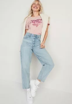 Old Navy EveryWear Slub-Knit Holiday Graphic T-Shirt -Cykler Salgsbutik old navy 4912 2322936 3