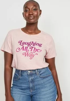 Old Navy EveryWear Slub-Knit Holiday Graphic T-Shirt -Cykler Salgsbutik old navy 4913 2322936 4