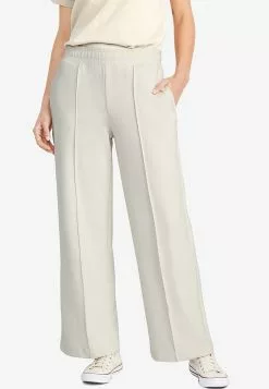 Old Navy High-Waisted Dynamic Fleece Pintucked Wide-Leg Pants
