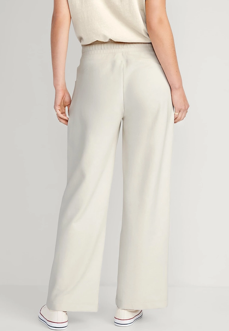 Old Navy High-Waisted Dynamic Fleece Pintucked Wide-Leg Pants 4 Old Navy High-Waisted Dynamic Fleece Pintucked Wide-Leg Pants - Billede 2