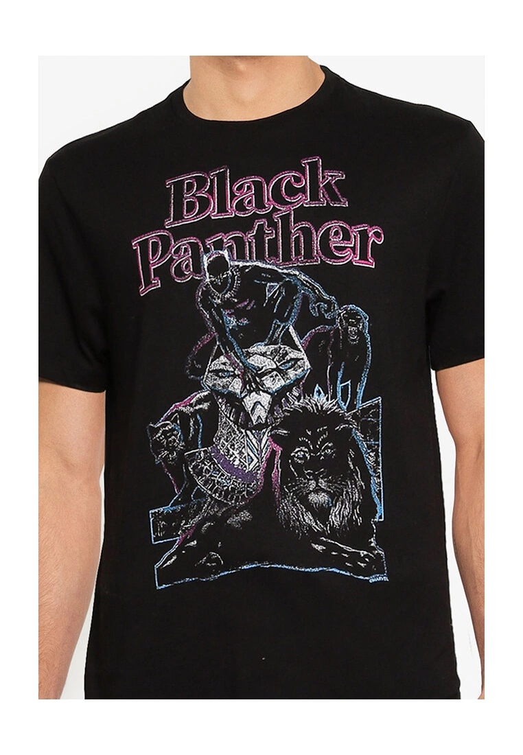 Old Navy Black Panther T-Shirt 5 Old Navy Black Panther T-Shirt - Billede 3