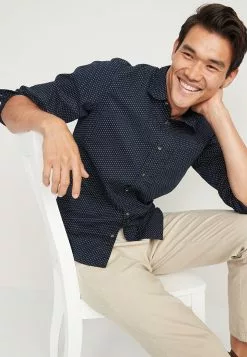 Old Navy Everyday Poplin Printed Shirt -Cykler Salgsbutik old navy 4984 0422936 4