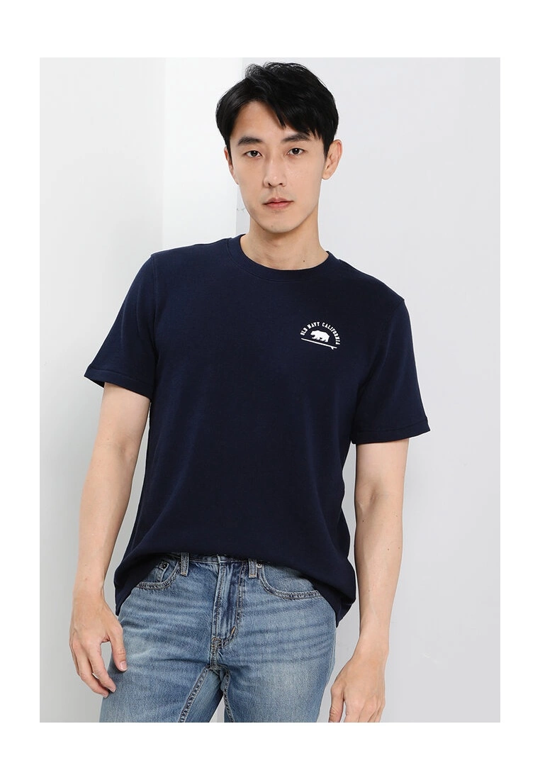 Old Navy Logo Short Sleeves Crew T-Shirt 7 Old Navy Logo Short Sleeves Crew T-Shirt - Billede 5