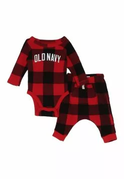 Old Navy Baby Logo Bodysuit & Pants Set