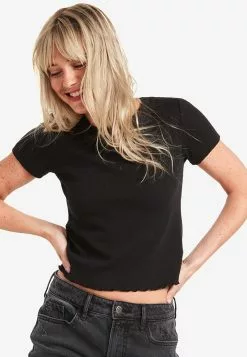 Old Navy Crop Waffle Tee