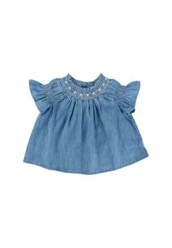 Old Navy Smocked Neck Swing Top