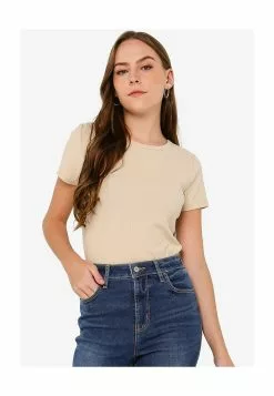 Old Navy Short Sleeves Cropped Slim Fit Rib Knit T-Shirt